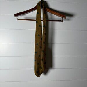 Chadwick by Wembley Tie Camel with Dark Green -Vintage